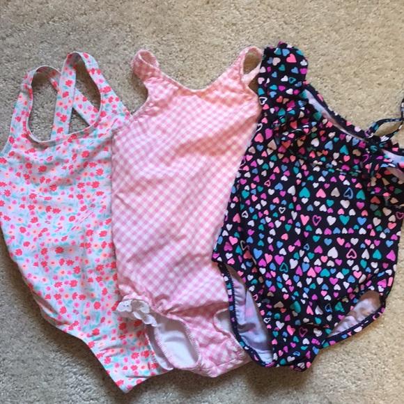 Old Navy Other - Toddler girl swimsuit bundle 3t